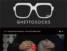 Tablet Screenshot of ghettosocks.com